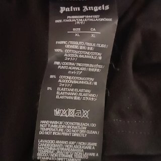 T-shirt Palm Angels uomo nera