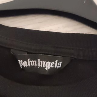 T-shirt Palm Angels uomo nera