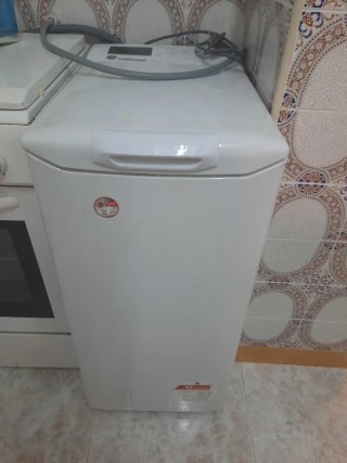 Lavadora Hoover Carga Superior Blanca