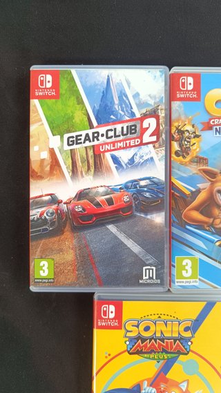 Lote 3 Juegos Nintendo Switch