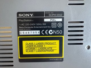Consola Sony PSX SCPH-5552 PS1 Original