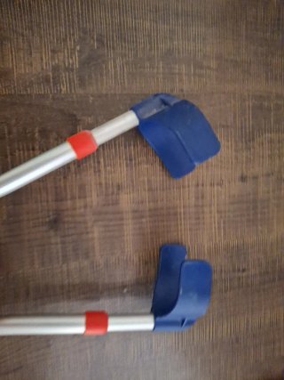 Muletas infantiles ajustables