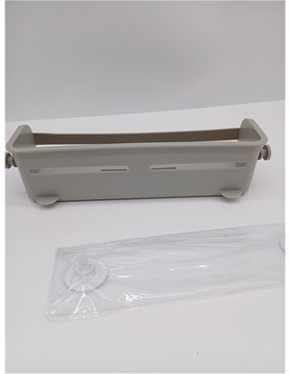 Umbra Cesta esquinera Adhesiva - Gris - One Size