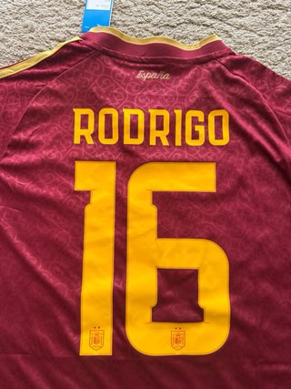 Camiseta España Edición Especial Rodrigo Talla S