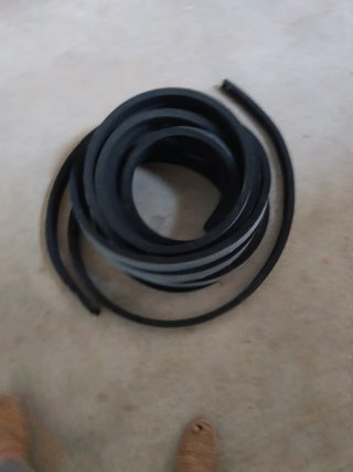Tiras de perfil gomaespu epdm 40mm x 20 mm