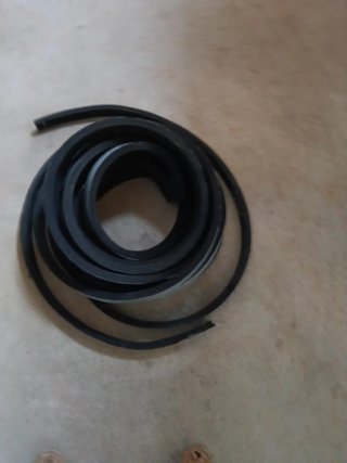 Tiras de perfil gomaespu epdm 40mm x 20 mm