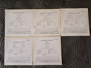 Lote 22 Vinilos 45 RPM Varios Estilos