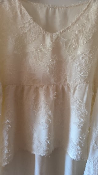 Blusa Shein Beige Talla XL