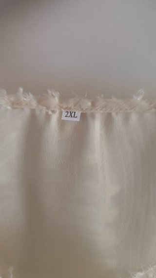 Blusa Shein Beige Talla XL