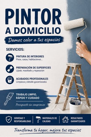Pintor a domicilio: Damos color a tus espacios