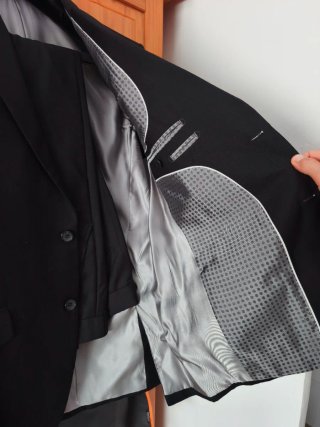 Traje Sastre Negro Talla S - Una Puesta