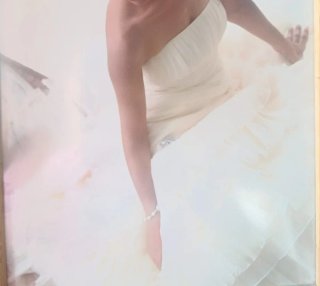Vestido novia Rosa Clará