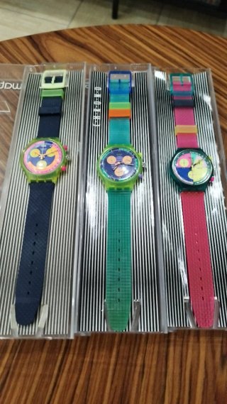 Lotto 3 Swatch Chrono