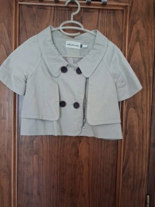 Chaqueta Stradivarius Beige Talla M