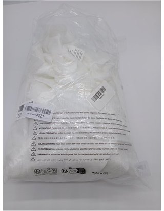 JIUZHEN Rosette - 132 x 213cm. Cortinas traslúcidas Color Blanco – Cortinas semitransparentes con Ojales para Ventana de