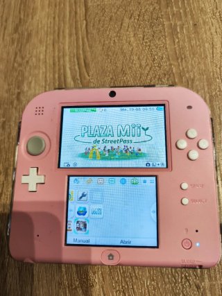 Nintendo 2DS Rosa ( COMO NUEVO)