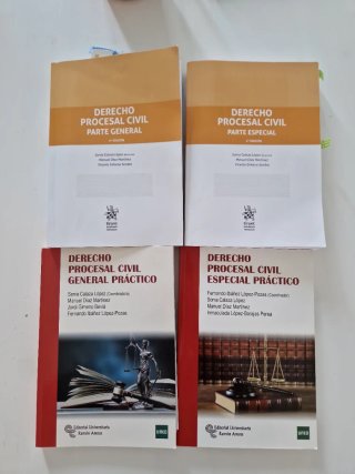Manual Derecho Procesal Civil UNED 2025/26