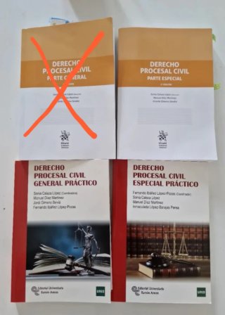 Manual Derecho Procesal Civil UNED 2025/26