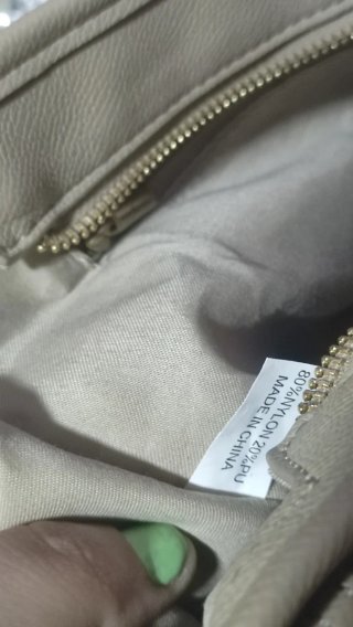 Bolso de mano beige elegante NUEVO
