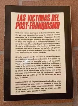 Las víctimas del post-franquismo: 55 muertos