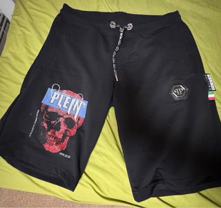 Camiseta Philipp Plein Calavera Morada