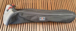 Trípode Manfrotto 055PROB Aluminio, rótula, bolsa