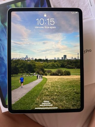 iPad Pro 11 2ª Gen Wi-Fi Plata con apple pencil