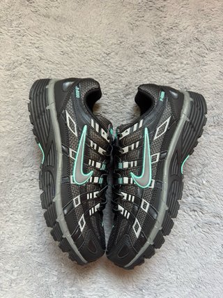 Zapatillas Nike P-6000 Negro/Verde Azulado