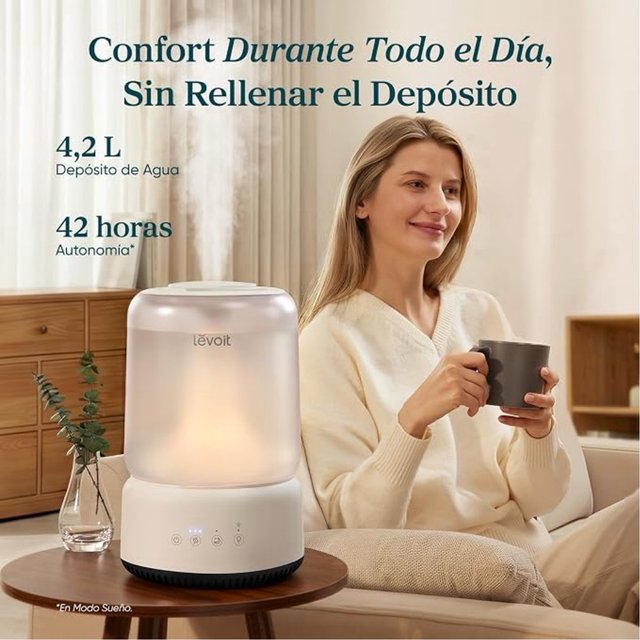 Humidificador Levoit 4,2L Hasta 24 h SIN ESTRENAR