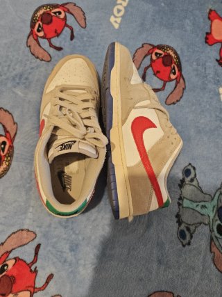 Zapatillas Nike Dunk Rojas y Blancas