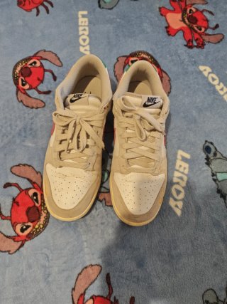 Zapatillas Nike Dunk Rojas y Blancas