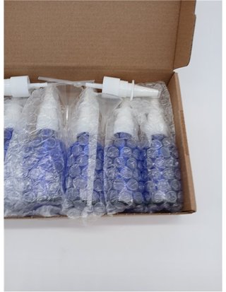 6 Pieces 30ml Nasal Spray Bottles - Glass Nasal Spray Bottle - Empty Spray Bottles with Funnel - Stickers - Sprinklers for Essential