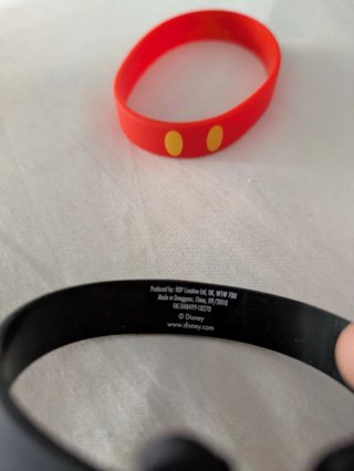 Set 2 Pulseras Mickey Disney