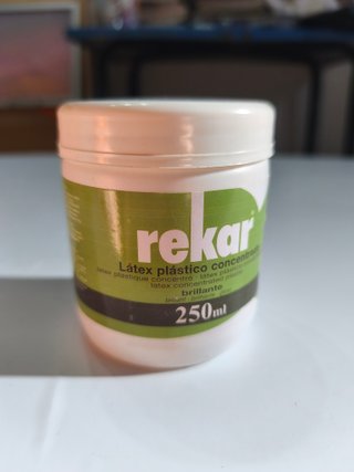 Látex plástico brillante Rekar 250ml