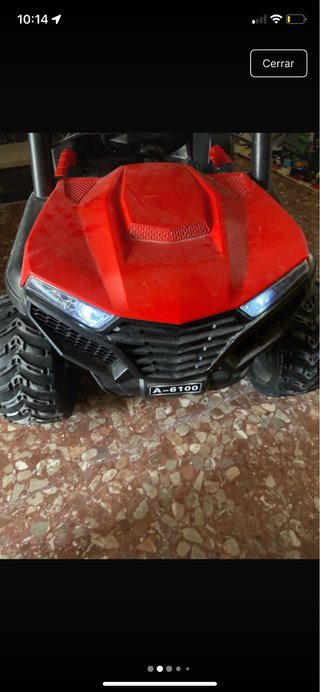 Coche eléctrico infantil a batería