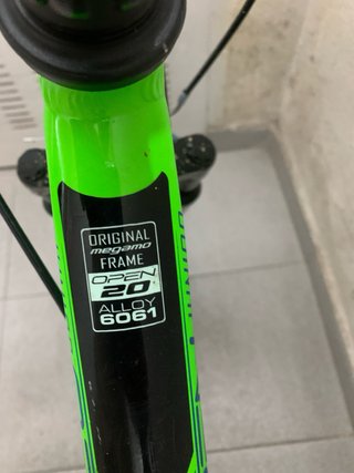 Bicicleta infantil Megamo verde