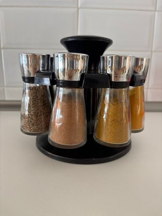 Especiero Küchenprofi RONDO 8 tarros