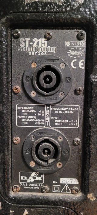 Equipo de Sonido Profesional DAS