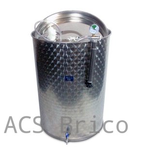Depósito Inox Siempre Lleno 304 - 100 Litros - 455x680 mm