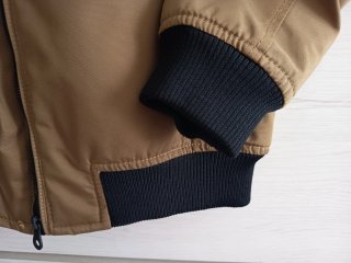 Cazadora Zara Hombre Marrón y Negra