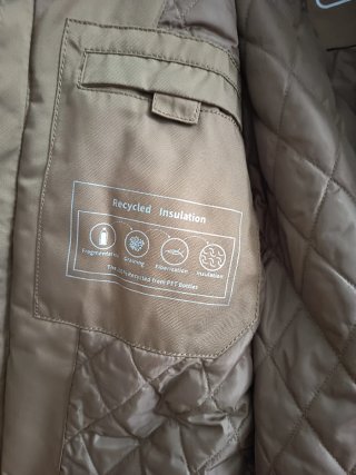 Cazadora Zara Hombre Marrón y Negra