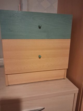 Dormitorio juvenil madera y metal
