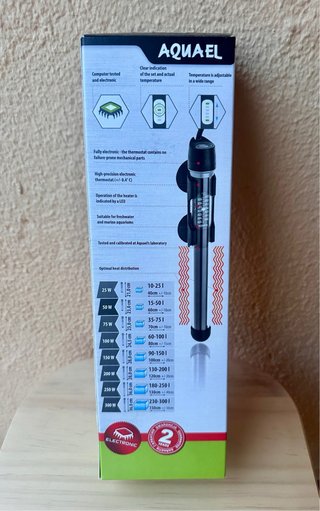 Calentador Aquael Platinium 50W