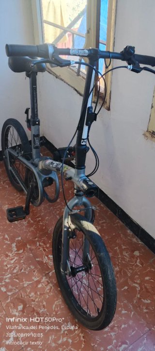 Bicicleta plegable