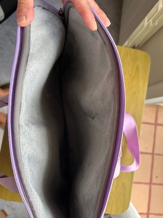 Maletín/Bolso Portátil Lila