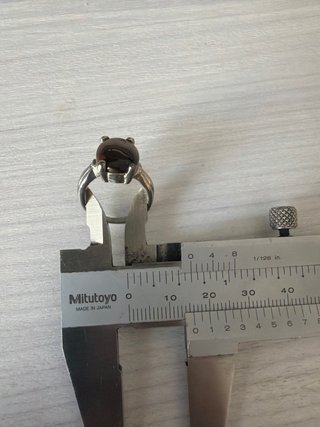 Anillo Plata Piedra Marrón