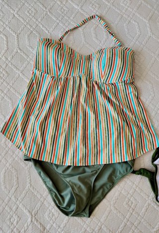 Lote 3 trajes de baño maternidad