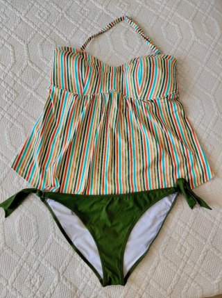 Lote 3 trajes de baño maternidad