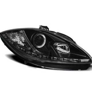 Pareja de Faros delanteros para Seat Leon 09-12 co