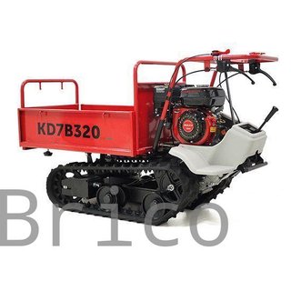 Carretilla Dumper Oruga Kuril 7 Hp KD7B320